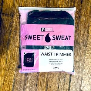 QFL Sweat Premium Waist Trimmer For Men And Women Pink Black Medium M New